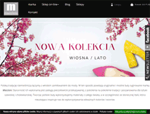Tablet Screenshot of maccioni.pl